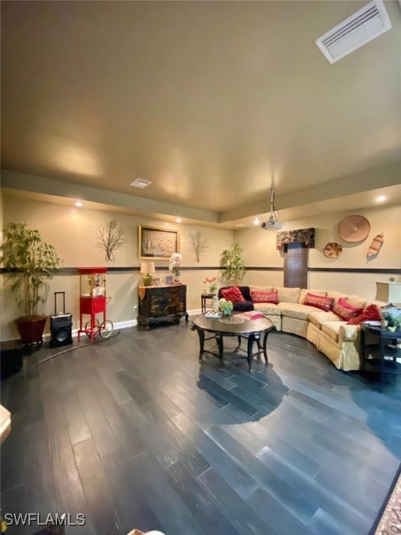 291 Everglades Blvd N, Naples, FL 34120 - living area featuring wood finished floors and baseboards