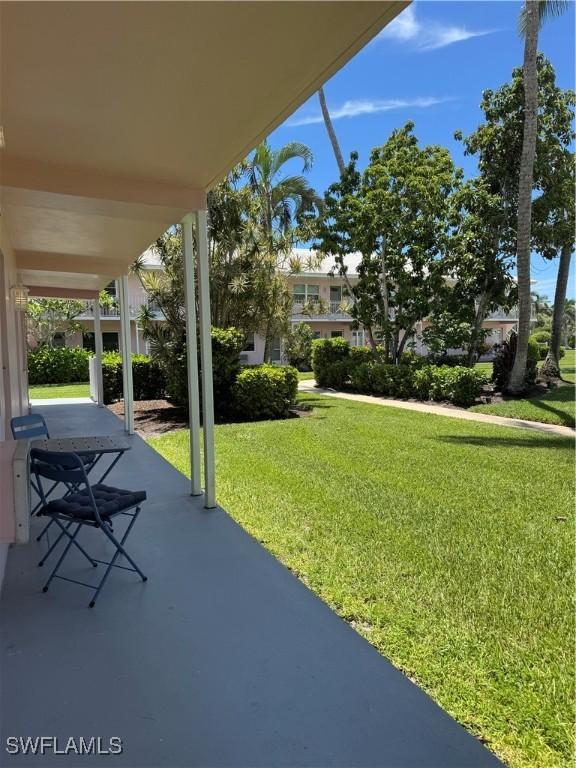 190 N Collier Blvd Unit O4, Marco Island, FL 34145 - view of patio / terrace