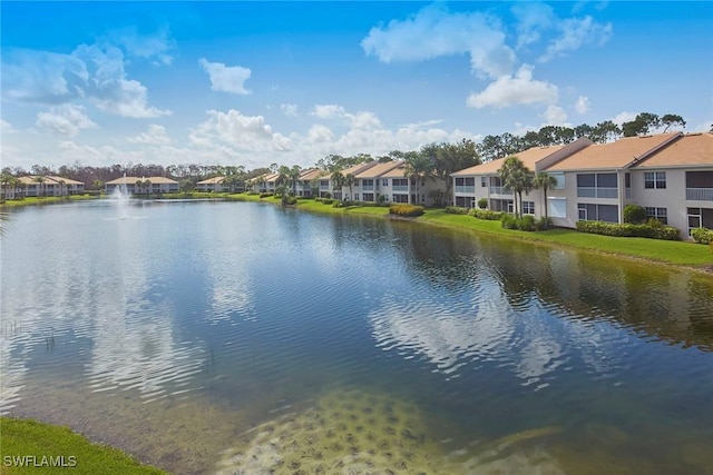 6275 Wilshire Pines Cir Unit 1008, Naples, FL 34109 - water view with nearby suburban area