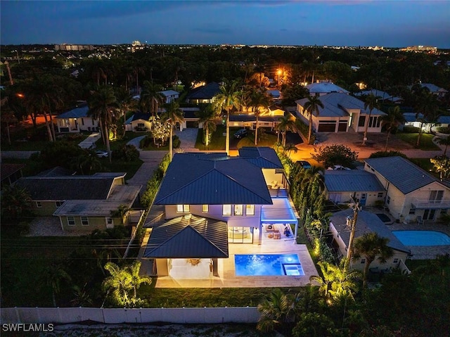 1261 13th Ave N, Naples, FL 34102 - view of subject property with a pool