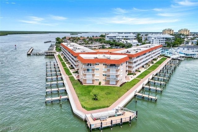 1208 Edington Pl Unit E204, Marco Island, FL 34145 - aerial view of a nearby body of water