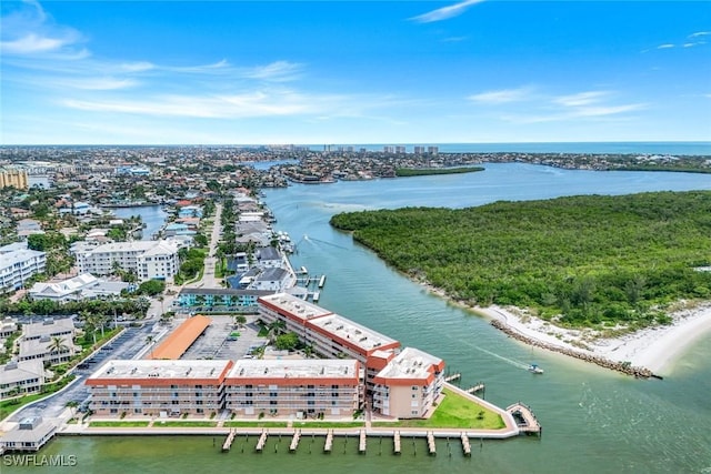1208 Edington Pl Unit E204, Marco Island, FL 34145 - drone / aerial view of a large body of water