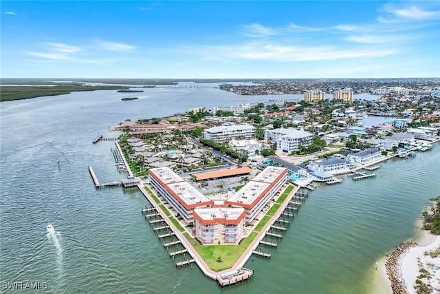 1208 Edington Pl Unit E204, Marco Island, FL 34145 - drone / aerial view of a large body of water