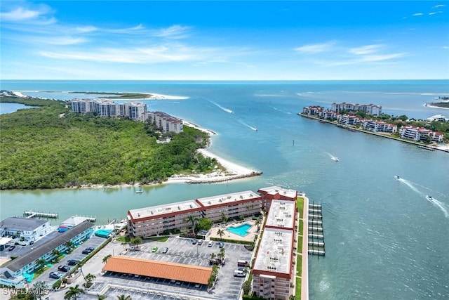 1208 Edington Pl Unit E204, Marco Island, FL 34145 - drone / aerial view of a large body of water