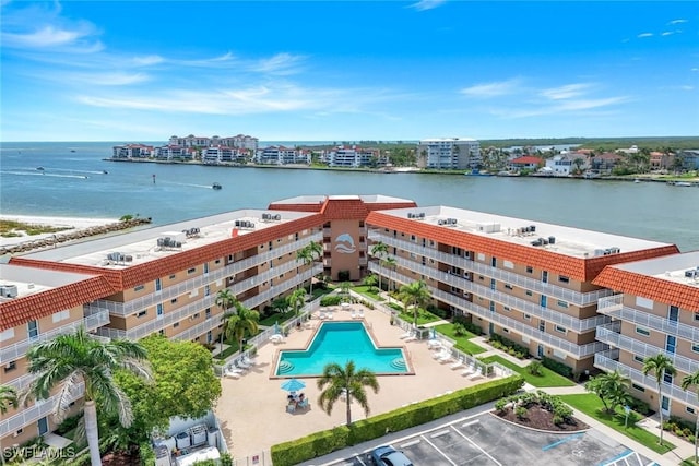 1208 Edington Pl Unit E204, Marco Island, FL 34145 - bird's eye view of a nearby body of water