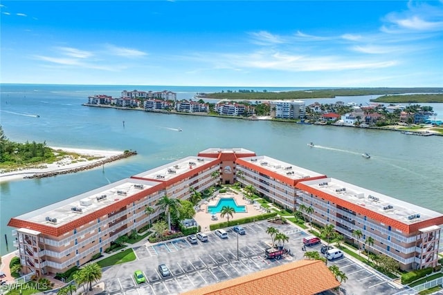 1208 Edington Pl Unit E204, Marco Island, FL 34145 - aerial view of a large body of water