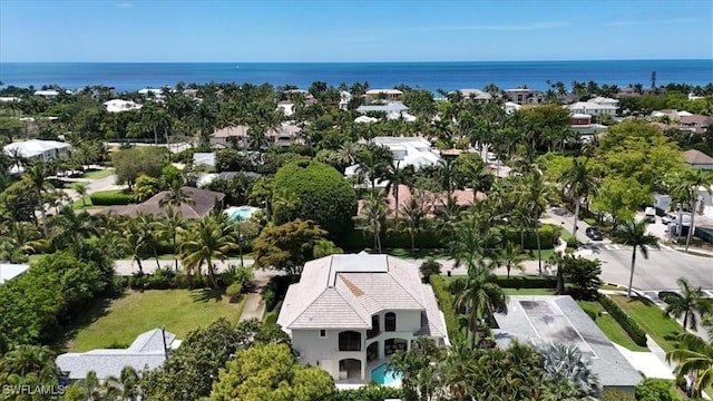 33 3rd St S, Naples, FL 34102 - aerial perspective of suburban area with a nearby body of water