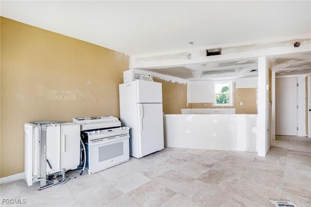 4750 Estero Blvd Unit 101, Fort Myers Beach, FL 33931 - kitchen with white appliances