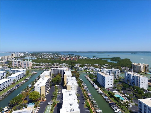 4401 Bay Beach Ln Unit 833, Fort Myers Beach, FL 33931 - drone / aerial view of a nearby body of water