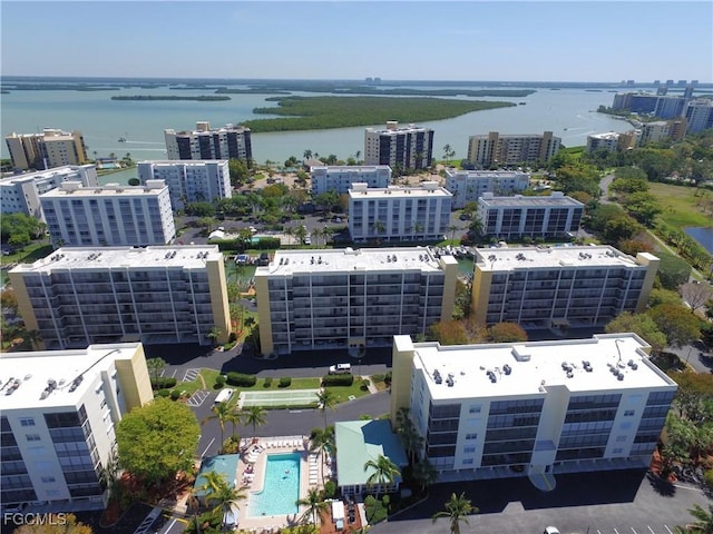 4401 Bay Beach Ln Unit 833, Fort Myers Beach, FL 33931 - view of urban area with a nearby body of water