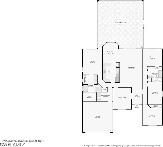 3717 Agualinda Blvd, Cape Coral, FL 33914 - photo 3