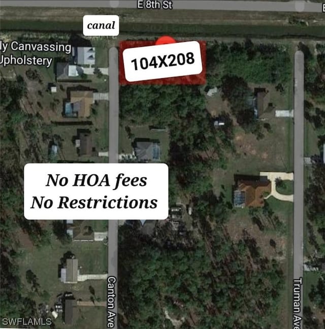 722 Canton Ave, Lehigh Acres FL, 33972 land for sale