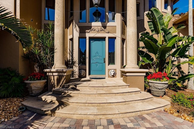 view of entrance to property