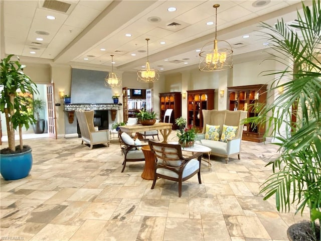 view of building lobby