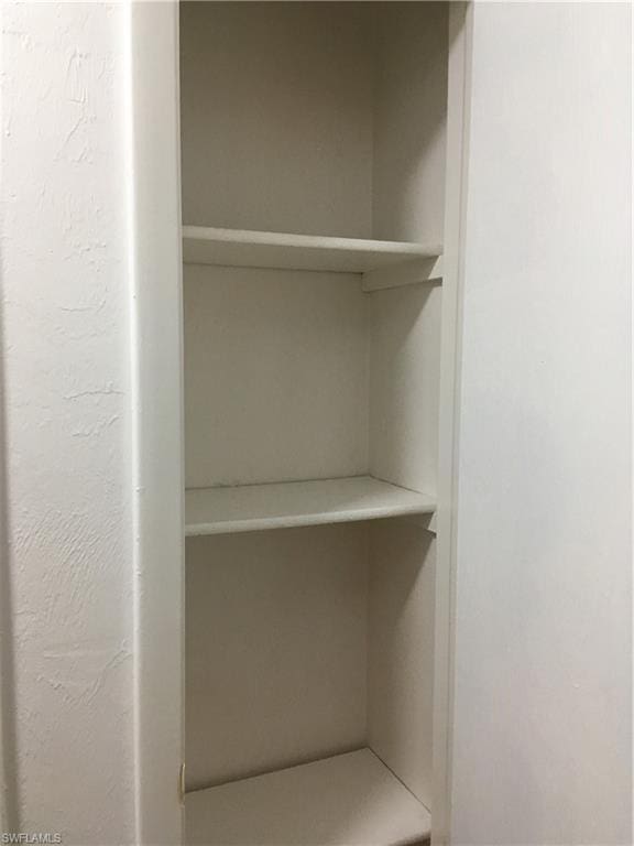 view of closet