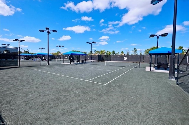 view of sport court