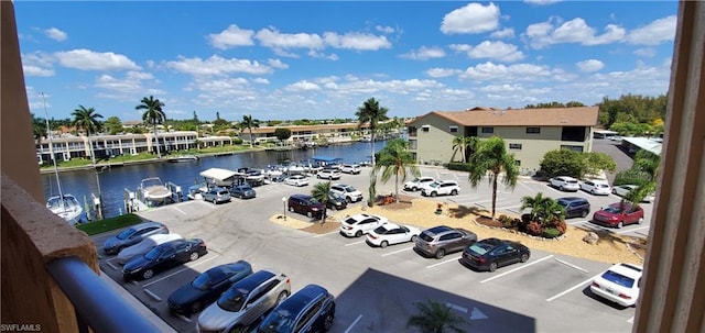 view of property view of water