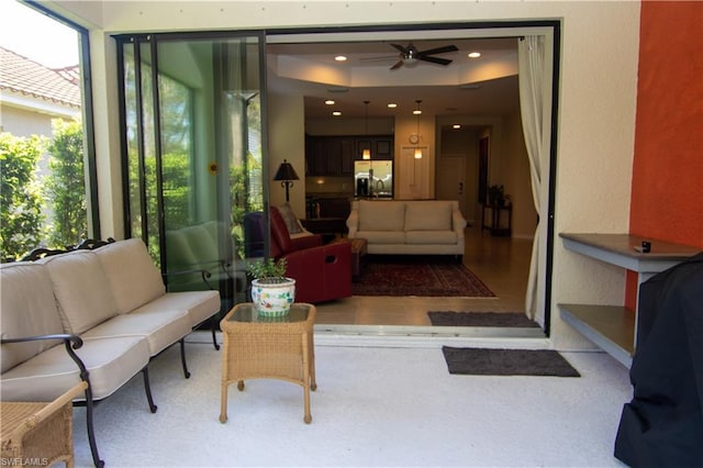 view of building lobby