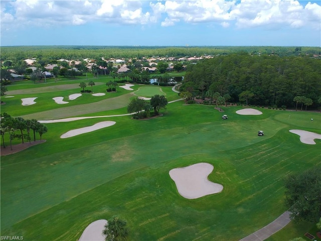 view of aerial view