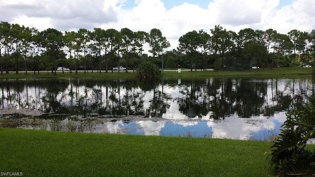 view of water view