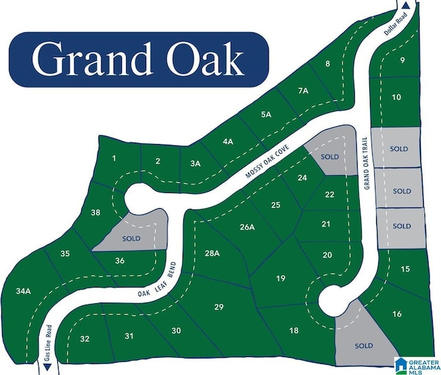 0000 Grand Oak Trl Unit 28A, Trussville AL, 35173 land for sale