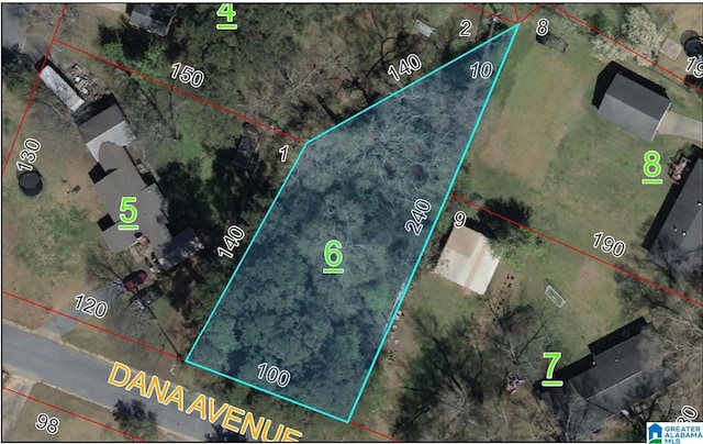 0 Dana Ave Unit 0, Sylacauga AL, 35150 land for sale