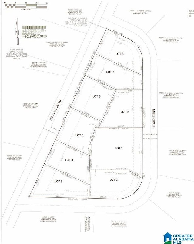 1764 Dug Hill Rd Unit 03, County AL, 35741 land for sale