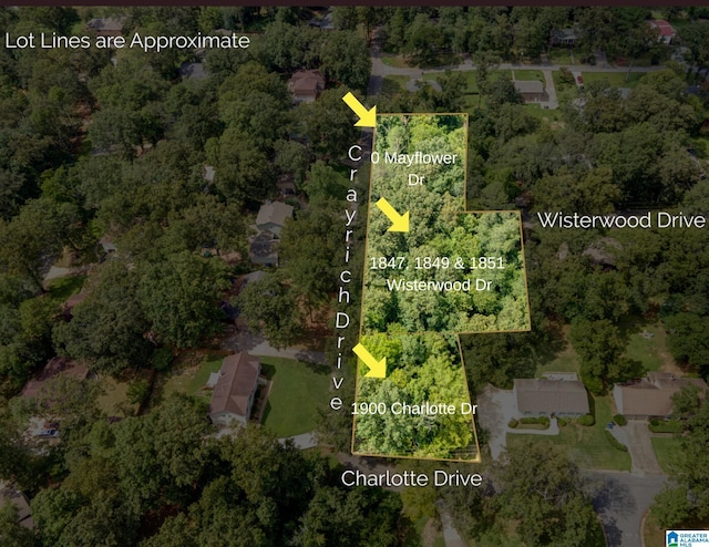 1847 Wisterwood Dr Unit 1, 2 & 3, Hoover AL, 35226 land for sale