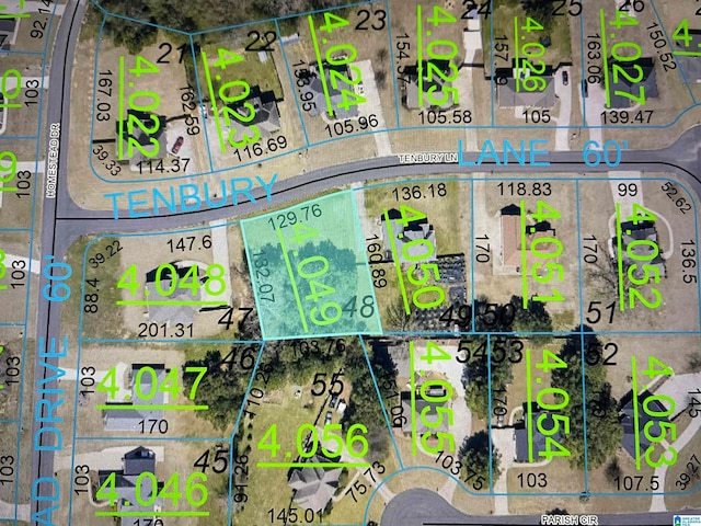 LOT48 Tenbury Ln Unit 48, Cropwell AL, 35054 land for sale