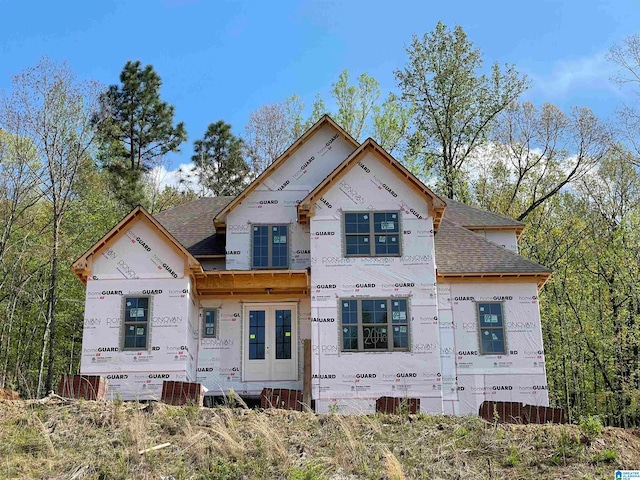 view of property under construction