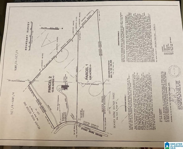 Beaver Ridge Cir Unit 9.8Acres, Ashville AL, 35953 land for sale