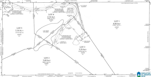 LOT1 Brookview Ln Unit 1, Helena AL, 35080 land for sale