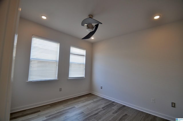 401 S 20th St Unit 420, Birmingham, AL 35233 - spare room featuring dark hardwood / wood-style flooring