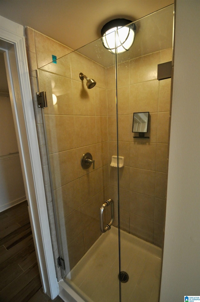 401 S 20th St Unit 420, Birmingham, AL 35233 - bathroom with an enclosed shower
