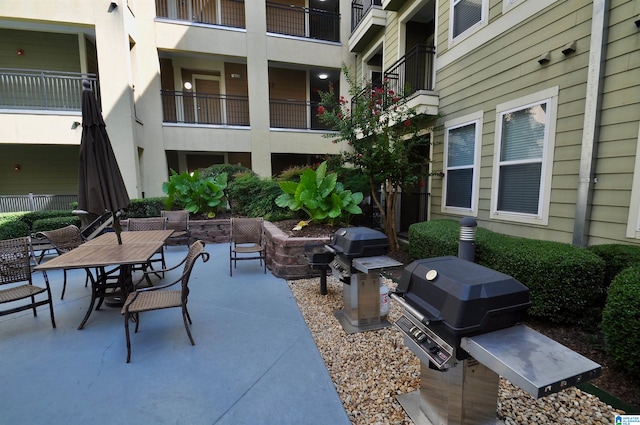 401 S 20th St Unit 420, Birmingham, AL 35233 - view of patio featuring a balcony and grilling area
