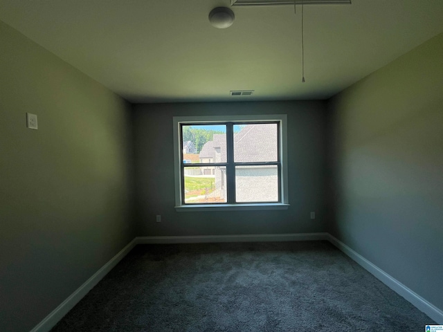 spare room featuring carpet floors