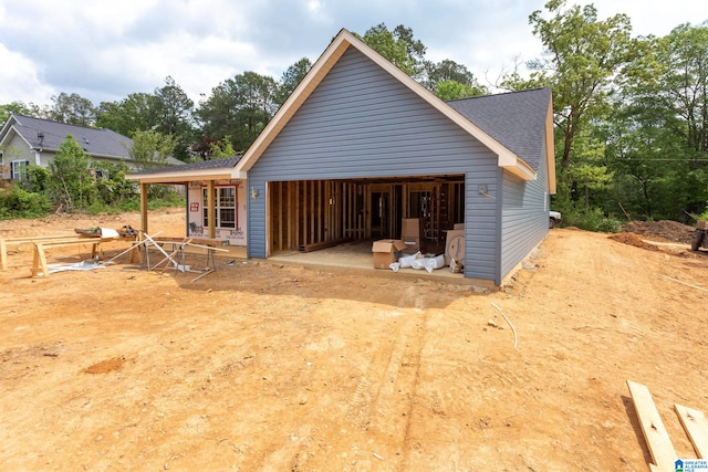 view of rear view of house