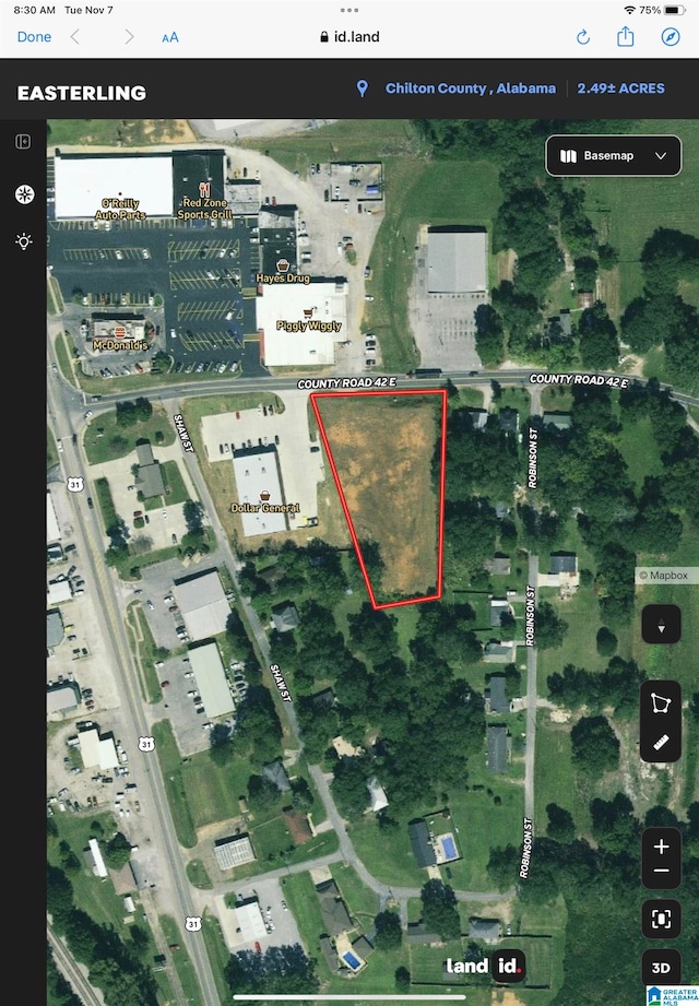 0 E Shaw St Unit 1, Jemison AL, 35085 land for sale