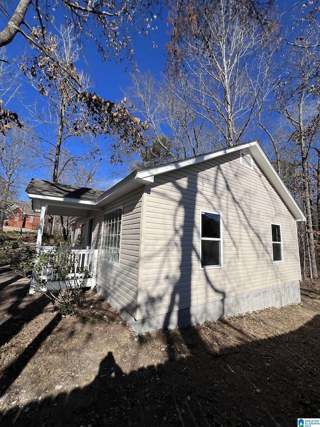 view of property exterior