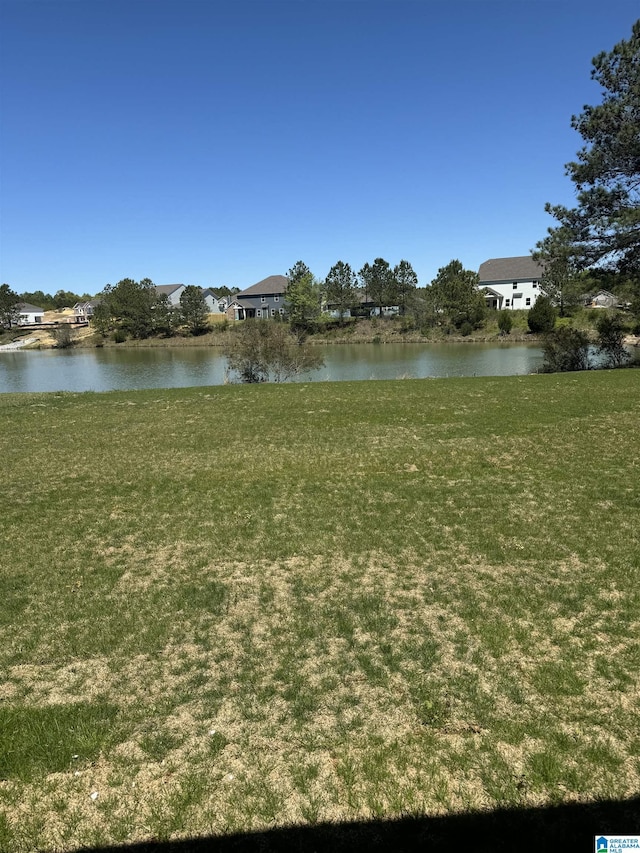 property view of water