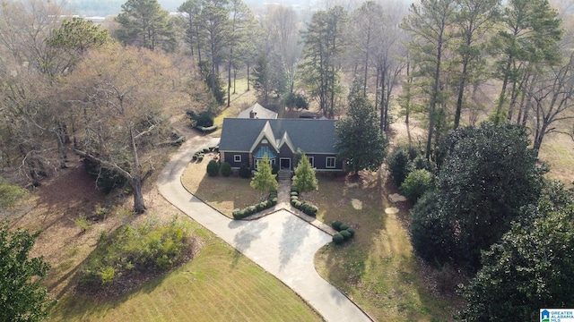 view of birds eye view of property