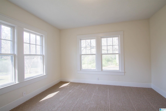 empty room with carpet