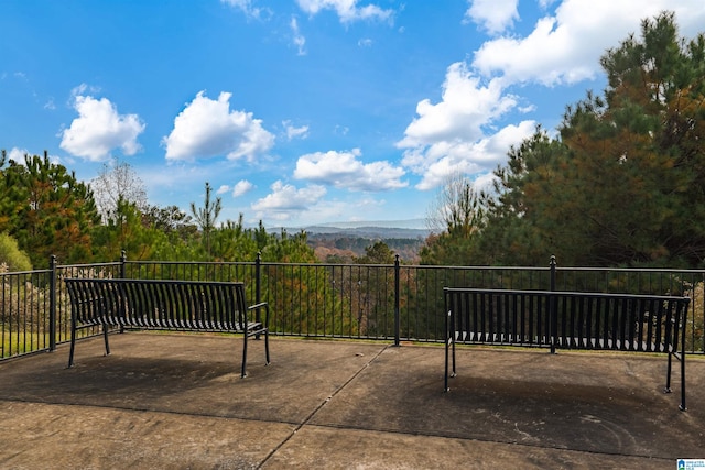 view of patio