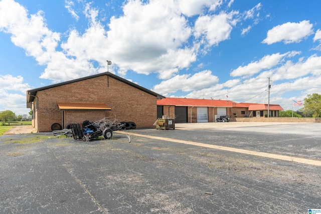 view of side of property