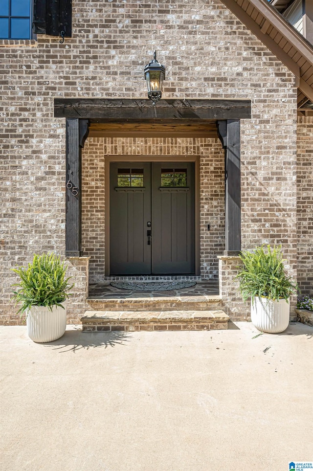 view of entrance to property