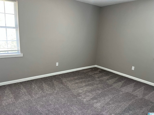 empty room with carpet floors