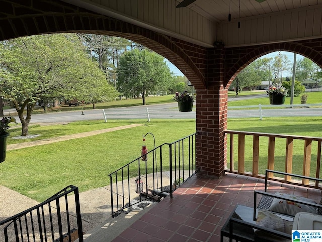 view of patio