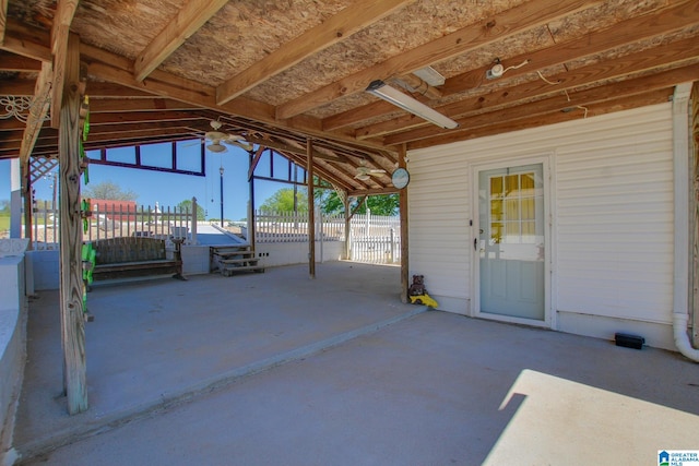 view of patio