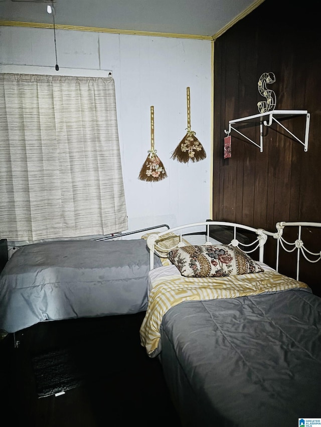 3110 N 31st Ave N, Birmingham, AL 35207 - bedroom featuring wooden walls