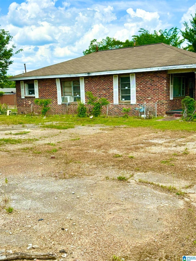 view of ranch-style home